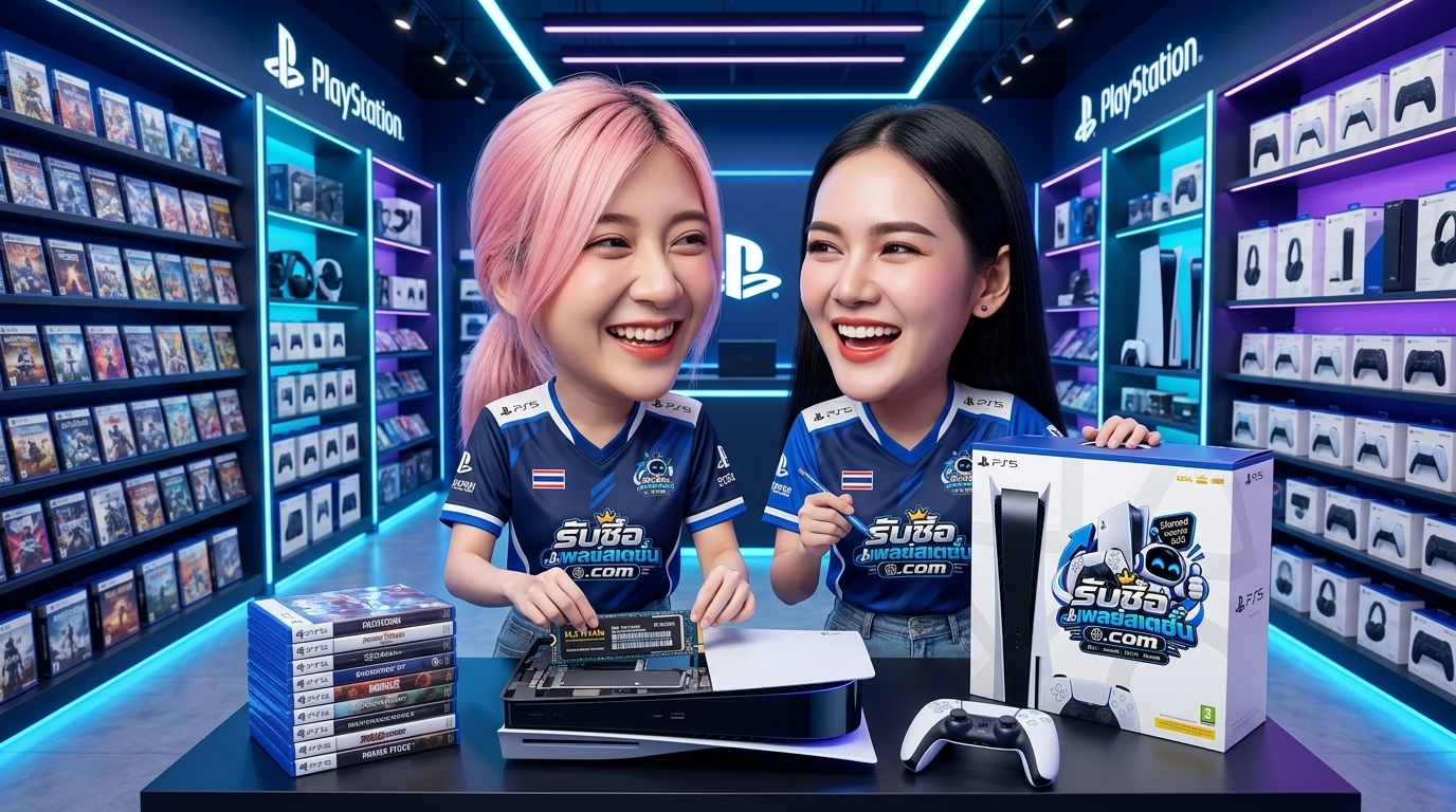 ช่องใส่ M.2 SSD บนเครื่องเกม PlayStation 5 พร้อมขั้นตอนการติดตั้งอุปกรณ์