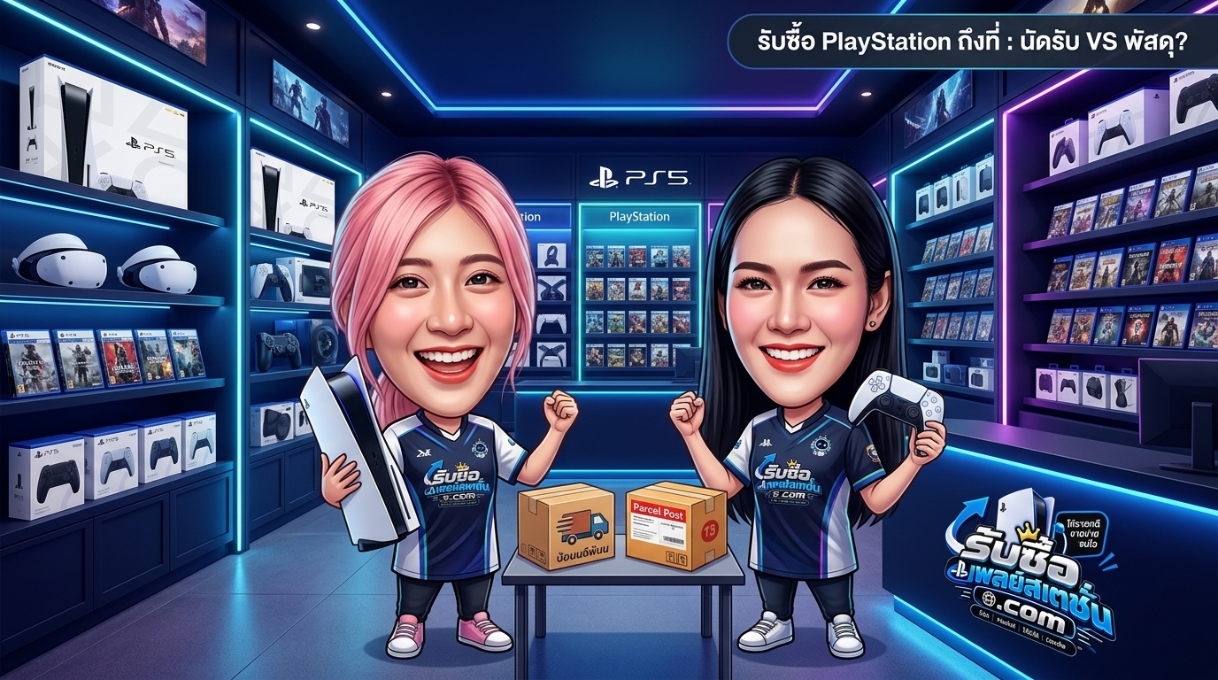 บริการรับซื้อ Play Station ถึงที่ ตรวจเช็กเครื่องเกมคอนโซล PS4 PS5 มือสอง